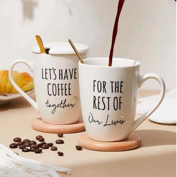 Newlywed/Engagement Coffee Gift Set - Picture 2 of 2